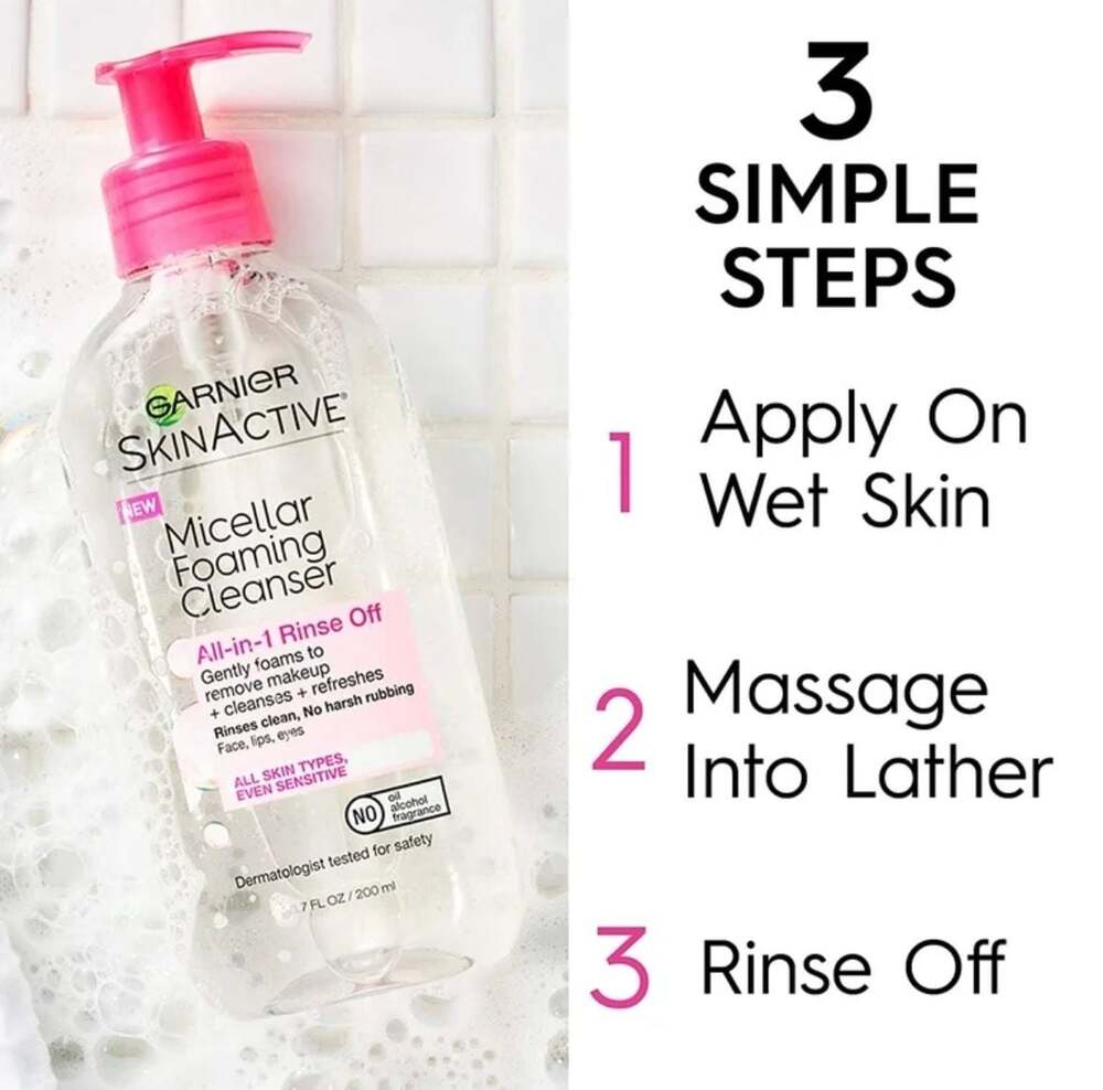 Garnier SkinActive Micellar Foaming Cleanser 6.7 fl oz